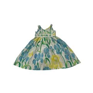 Lilly Pulitzer Bloomin Irises Floral Party Flower Girl Easter Dress Size 2T